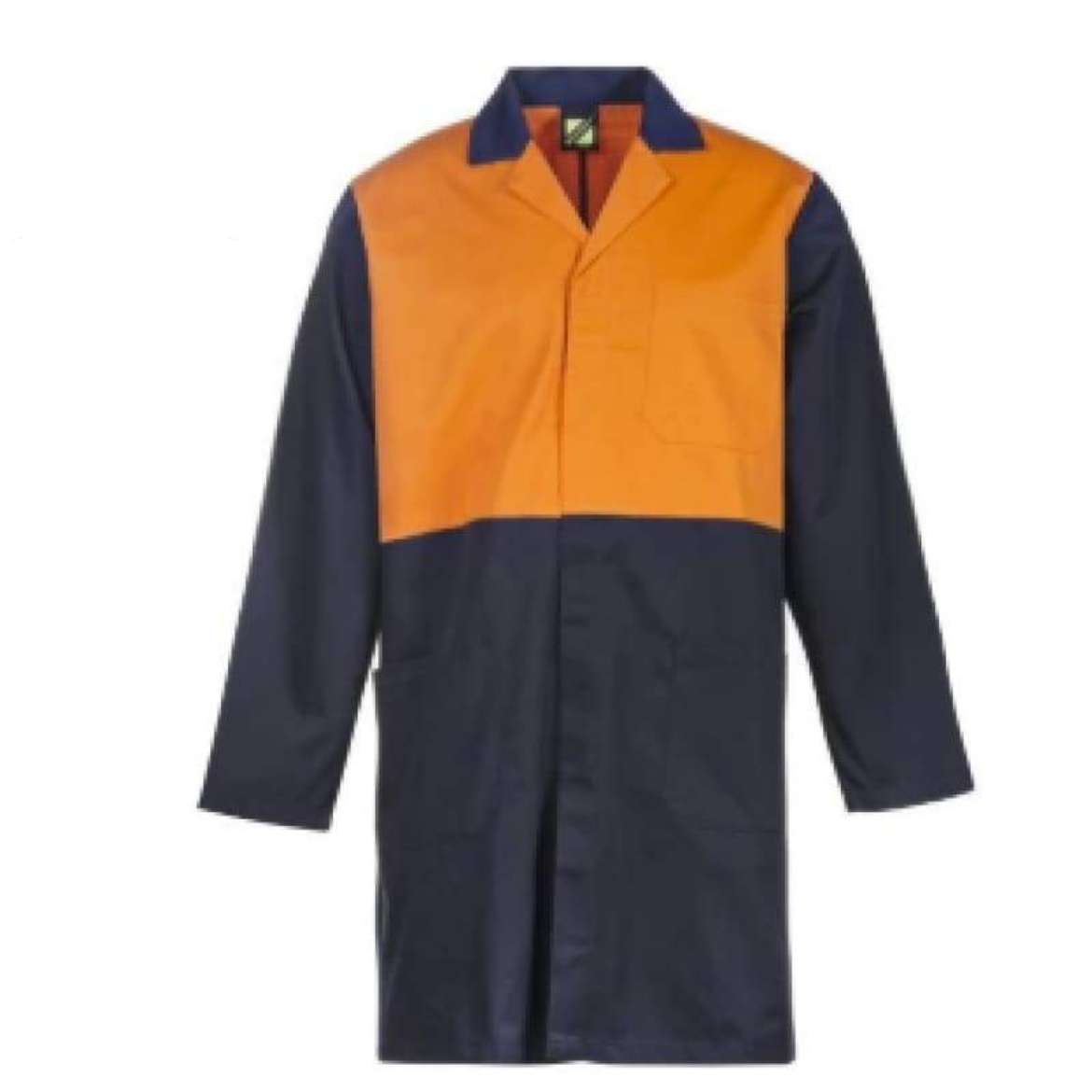 Picture of WorkCraft, Dustcoat, Long Sleeve, Hi Vis, Two Tone, Patch Pockets